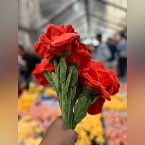 New 2025 CJ Hendry Flower Market Floral plush set of 5 Christmas Gift